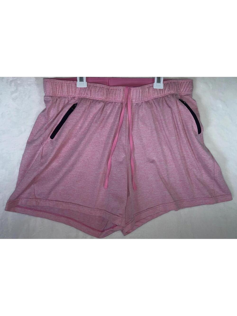 Liberty Pro Womens Active Work Out Shorts Size XL Elastic Waist Drawstring